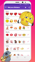 ? WeLove : love stickers (WAStickerApps) Screenshot 4