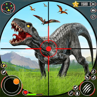 Wild Dino Hunting Zoo Games 3D Icon