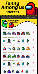 Among us Stickers - Best Stickers Screenshot 2