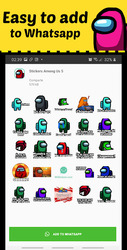 Among us Stickers - Best Stickers Screenshot 4