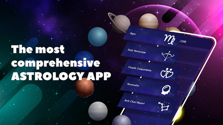 Гороскоп: Астрология, Карта рождения Знаки Зодиака Скриншот 2