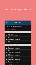 W-Parents - Online Tracker, Last Seen for Whatsapp Screenshot 2