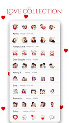 WAStickerApps – New Stickers Love Story Pack Screenshot 7
