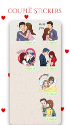 WAStickerApps – New Stickers Love Story Pack Screenshot 8