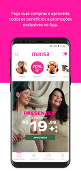 Marisa ofertas: Comprar presente de natal online Screenshot 1