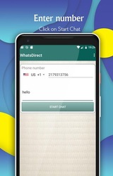 WhatsDirect - Chat without saving number Screenshot 2