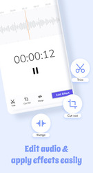 Free voice changer: funny sound effects, voice app Скриншот 5