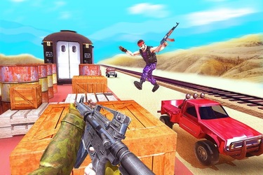 Train Hijacker: US Police Train Robbery Simulator Скриншот 4
