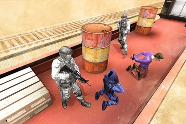 Train Hijacker: US Police Train Robbery Simulator Скриншот 6