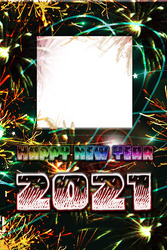 Happy New Year 2021 Photo Fram Screenshot 4