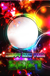 Happy New Year 2021 Photo Fram Screenshot 6