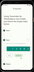 Transcriber for WhatsApp Скриншот 3