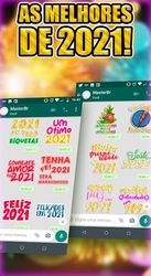 Figurinhas de Feliz Ano Novo (WA StickersApps) Screenshot 2