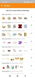 New Year Stickers for WhatsApp Скриншот 3