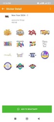 New Year Stickers for WhatsApp Скриншот 5