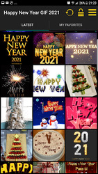 Happy New Year 2021 GIF Screenshot 2