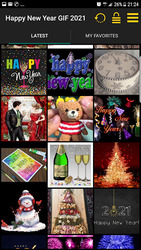 Happy New Year 2021 GIF Screenshot 4