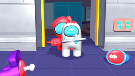 Red Imposter: Кошмар Рождества Скриншот 1