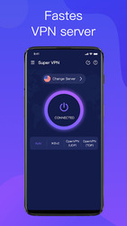 SuperVPN Free VPN Client Screenshot 1