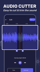 Audio editor - Voice recorder & Music  editor Скриншот 3
