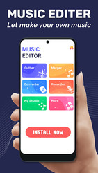 Audio editor - Voice recorder & Music  editor Скриншот 6