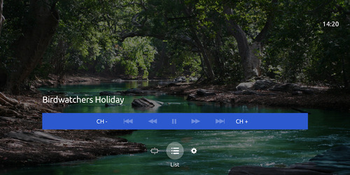 Ministra Player for Android TV and STB Скриншот 1
