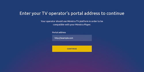 Ministra Player for Android TV and STB Скриншот 3