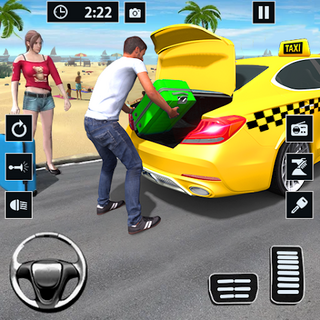 Offroad Taxi Driver: Cab Games Иконка