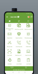 Bulk sms sender ( Excel, Text, Contact ) Screenshot 1