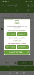Bulk sms sender ( Excel, Text, Contact ) Screenshot 7