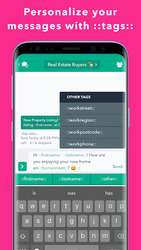 Hit Em Up - Personalized Mass Text and Bulk SMS Screenshot 2