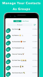 Hit Em Up - Personalized Mass Text and Bulk SMS Screenshot 3