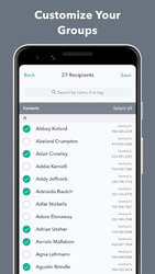 Hit Em Up - Personalized Mass Text and Bulk SMS Screenshot 6