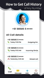 How to Get Call History of any Number Call Detail Screenshot 5