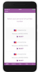 Виртуальные номера (Call) Скриншот 2