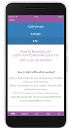 Виртуальные номера (Call) Скриншот 3