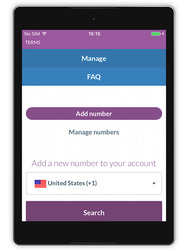 Виртуальные номера (Call) Скриншот 4