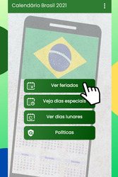 Calendário Brasil 2021 Grátis Screenshot 1