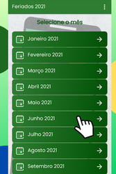 Calendário Brasil 2021 Grátis Screenshot 2