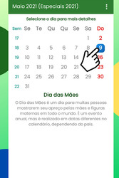 Calendário Brasil 2021 Grátis Screenshot 6
