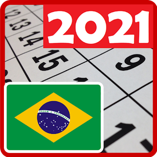 Calendário Brasil 2021 Grátis Иконка