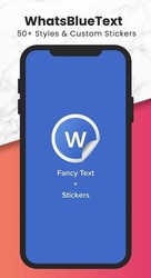 Fancy Text + Sticker Maker (WAStickerApps) Screenshot 1