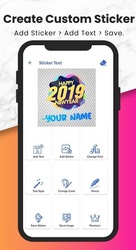 Fancy Text + Sticker Maker (WAStickerApps) Screenshot 4