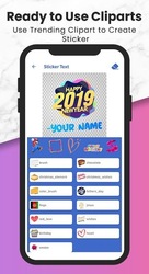 Fancy Text + Sticker Maker (WAStickerApps) Screenshot 7