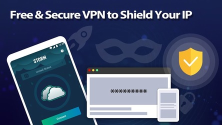 Storm VPN - Proxy Free Fast & Unblock Скриншот 1