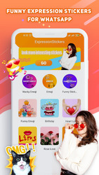 Love Stickers For WhatsApp-Emoji Gif WAStickerApps Screenshot 1