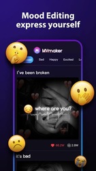 MVmaker - видеоредактор и музыкальное видео Скриншот 6