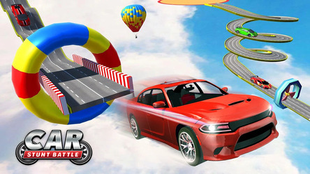 Car Stunt Racing - Mega Ramp Car Jumping Скриншот 4