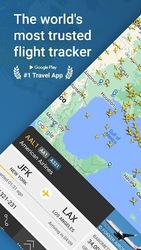 Flightradar24 трекер полетов Скриншот 1