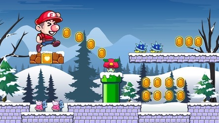 Bob's World 2 - Running game Screenshot 2